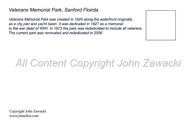 4x6 - Veterans Memorial Park-Back2.jpg - Veterans Memoral Park downtown Sanford, FL - Back